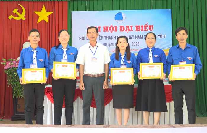 Đại hội Hội LHTN Việt Nam các xã Gia Hoà 2, Ngọc Tố, Hoà Tú 2, nhiệm kỳ 2024 - 2029